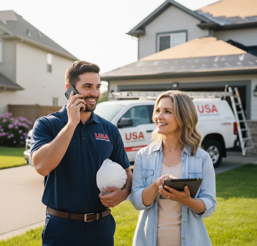 USA Roof Repair Experts customer support in Temple City